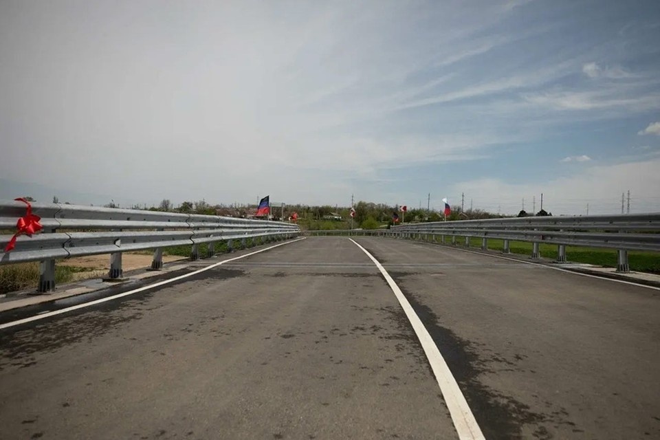    Московская область подвела итоги восстановления дорог в Новоазовске в 2025 году. Фото: Минтранс ДНР