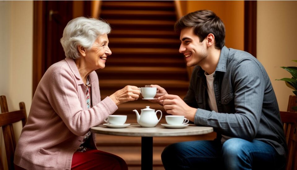 Лифт сломался. А мы — наконец-то встретились.