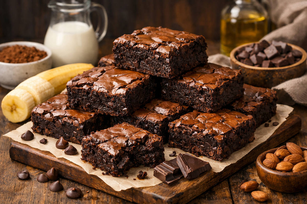 Брауни для веганов