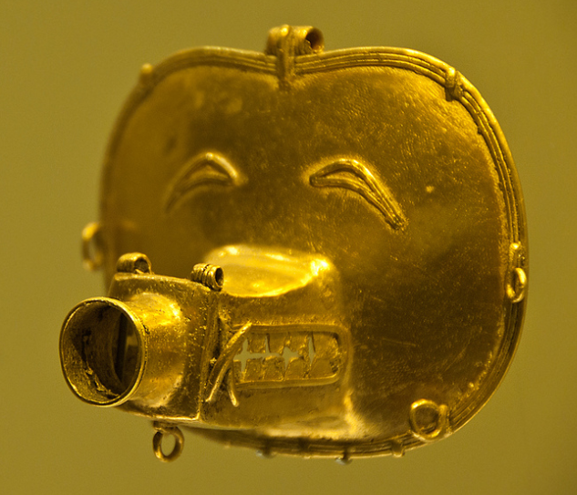 Музей золота (Museo del Oro) в Богота, Колумбия