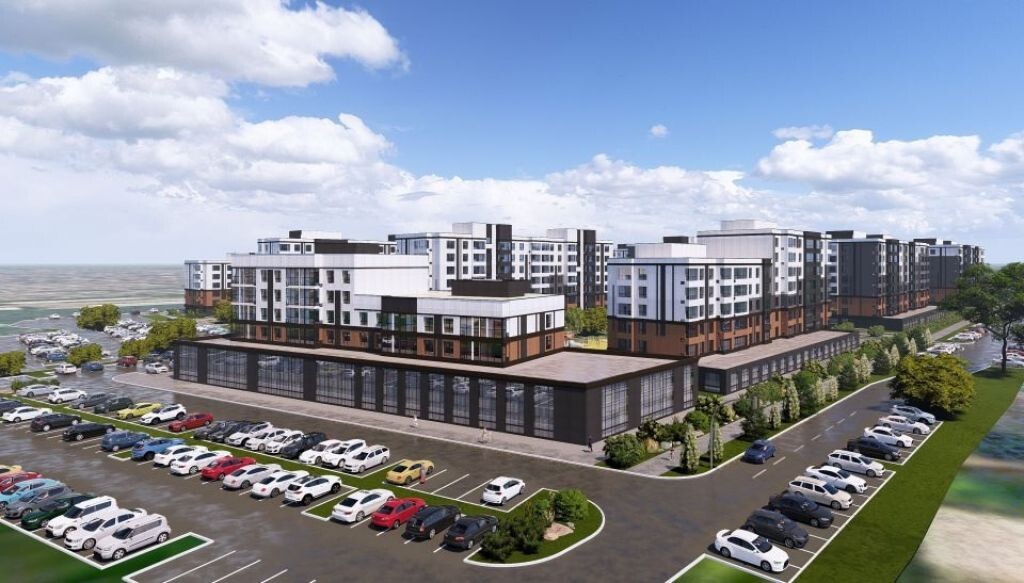     Проект жилого микрорайона на ул. Волочаевской в Бийске."Алтайская недвижимость"