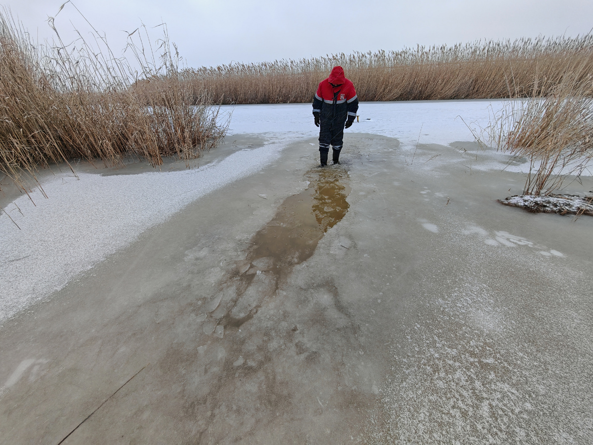 Заход на лед