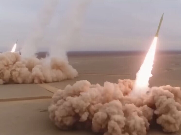     Пуск иранских ракет. Фото: кадр из видео.