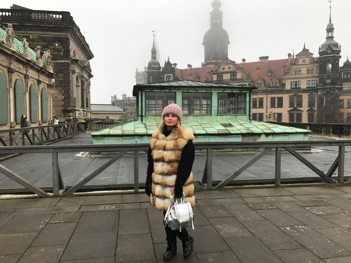 Это я первый раз в Германии, январь 2018 года. Вообще мой первый загран паспорт я получила в 2016 году, тогда же и начала путешествовать. Моя первая страна – Италия.