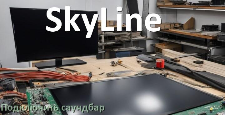 
Как подключить саундбар к телевизору SkyLine через HDMI кабель и Bluetooth