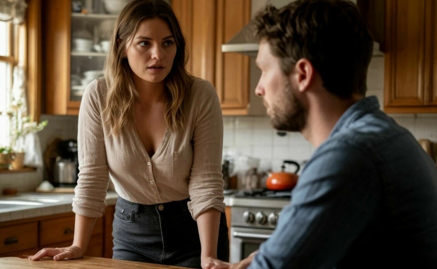 - Это моя любовница и она будет жить с нами