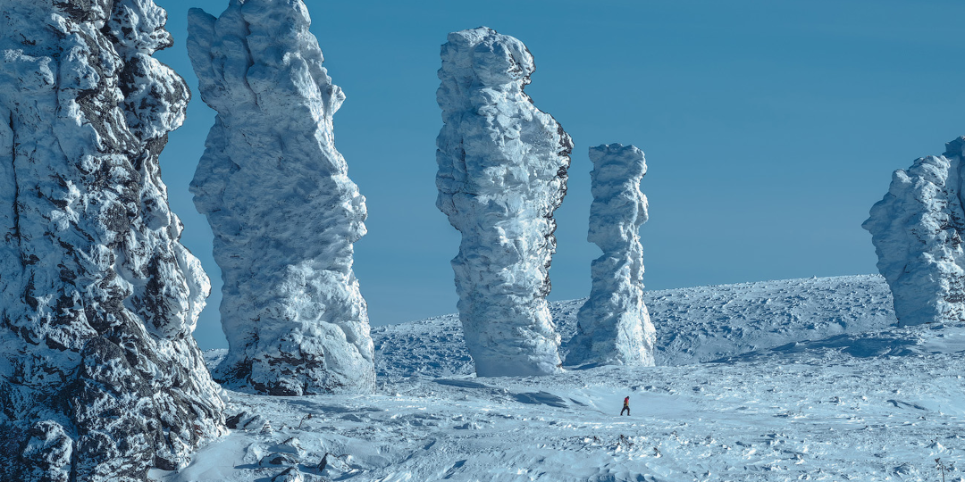 Плато Маньпупунёр зимой