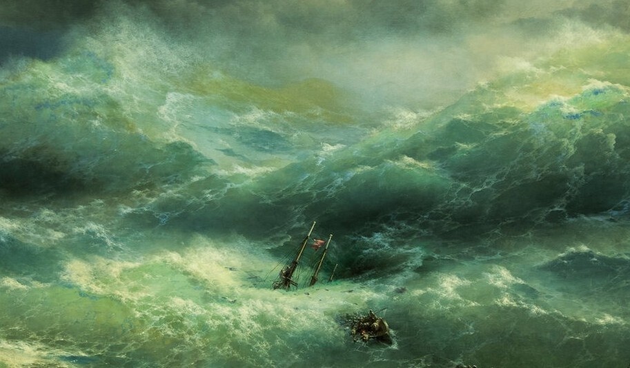 И.К. Айвазовский "Волна"