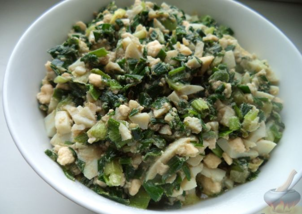 начинка из зелёного лука и яиц