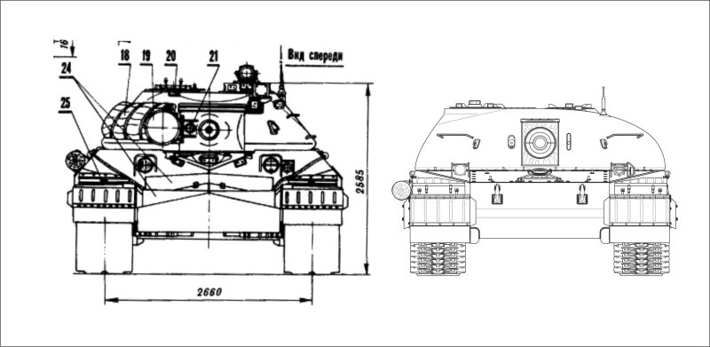 Габаритный размер, вид спереди (фото в свободном доступе)