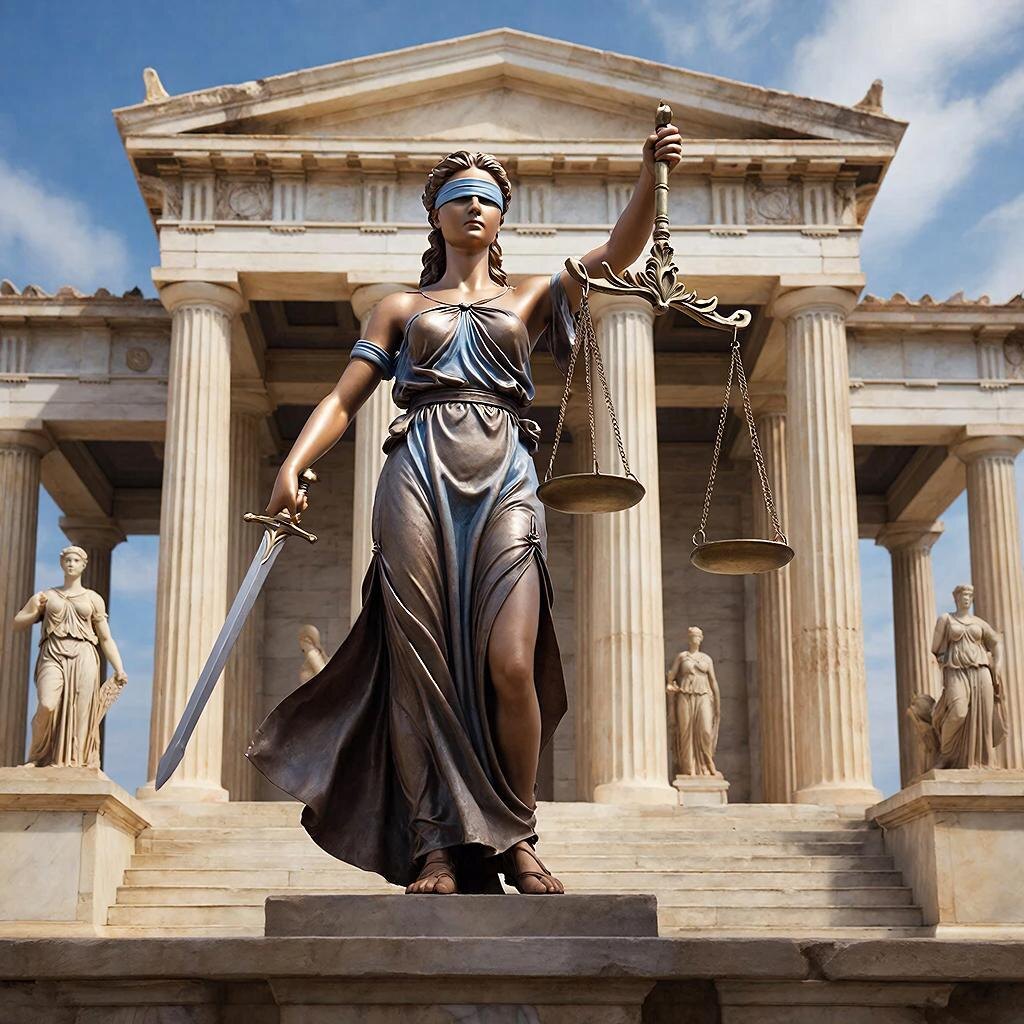 Суды - эффективный инструмент разрешения споров в сфере госзакупок. Однако исполнение их решений часто затягивается. Фото сгенерировано ИИ.