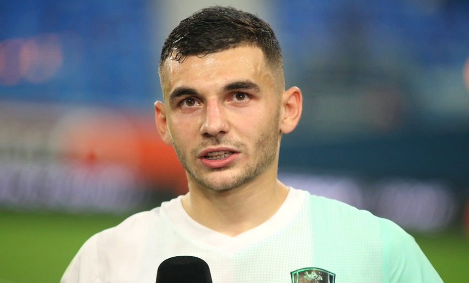    Сперцян: Игроки «Краснодара» молились за здоровье Галицкого, это отец для нас. Фото: Global Look Press