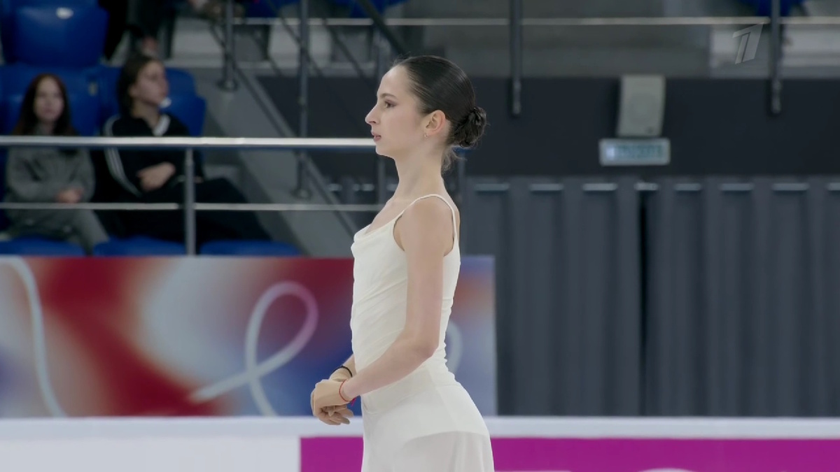    София Дзепка. Фото: стоп-кадр прямого эфира "Первого канала"