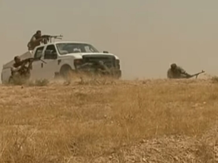     Курдские формирования. Фото: кадр из видео.