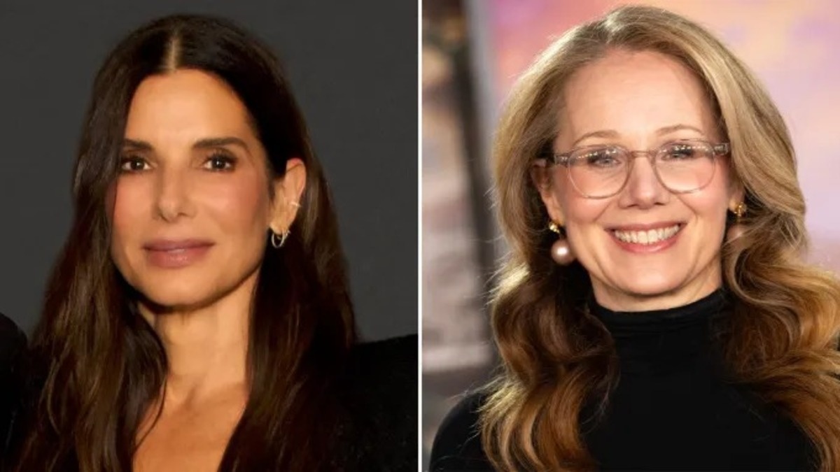 Сандра Буллок и Дэна Фокс/Источник: Jared Cowan for American Cinematheque/Getty