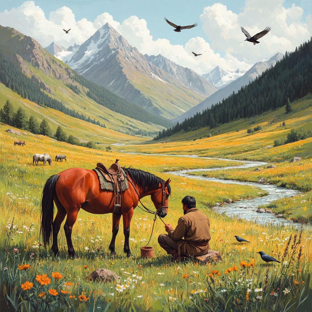 Иллюстрации Алиса AI.