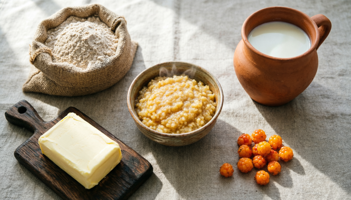 Саламат. Ингридиенты