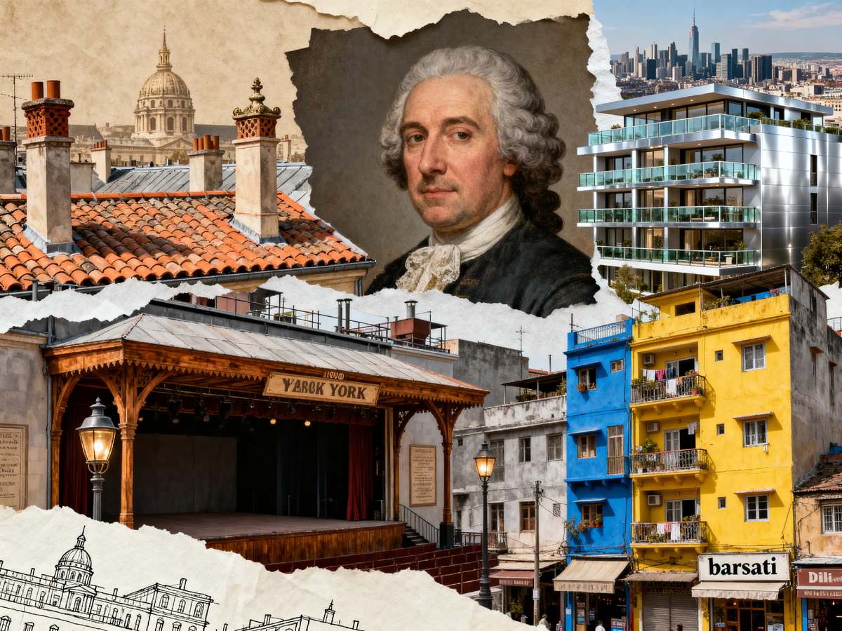 На коллаже четыре истории...