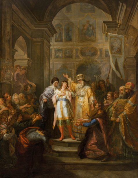    Картина "Призвание Михаила Федоровича Романова на царство 14 марта 1613 года" Автор фото: Русский музей