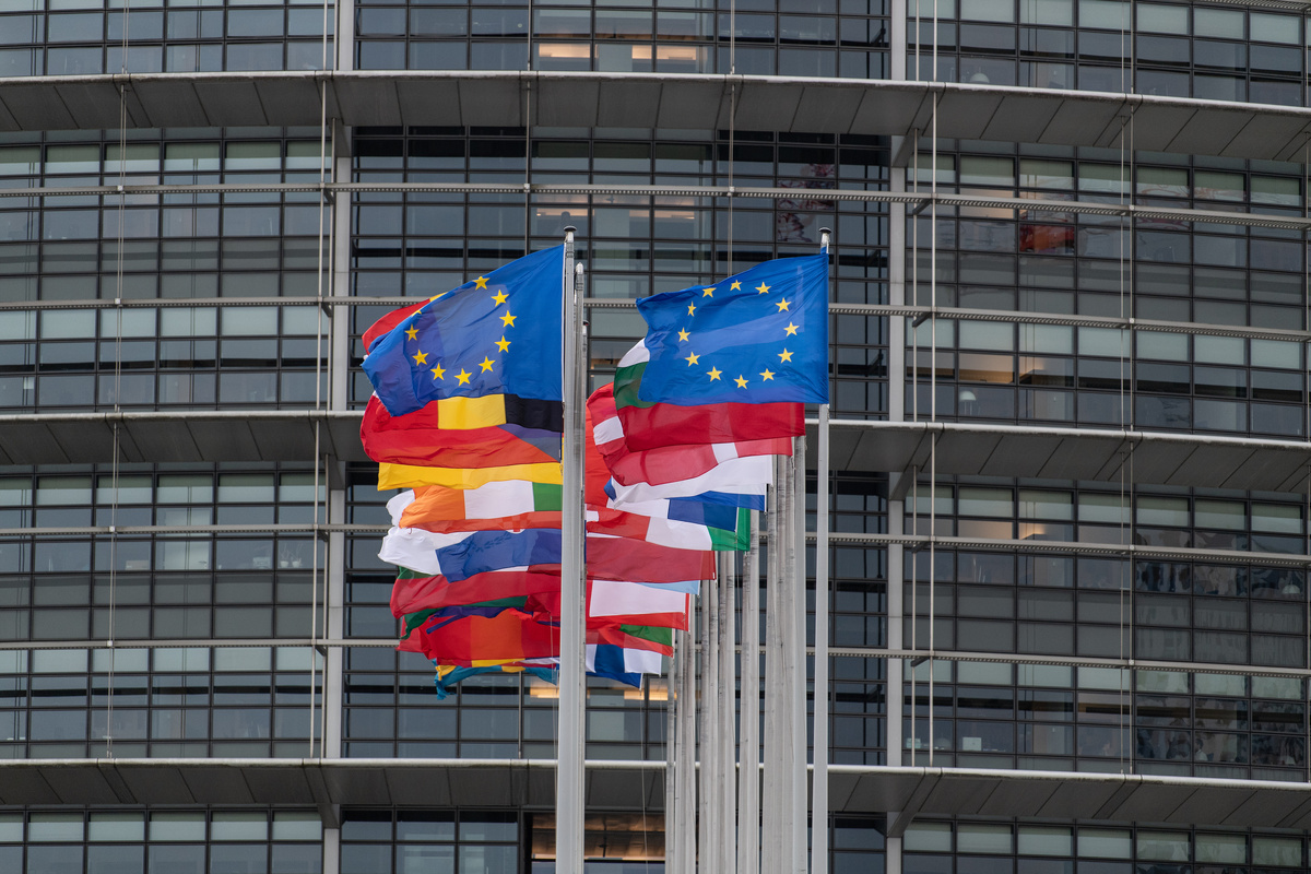    евросоюз флаги здание EPA