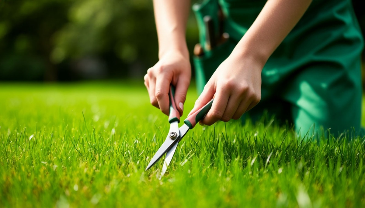 Размер травы тоже должен быть идеален