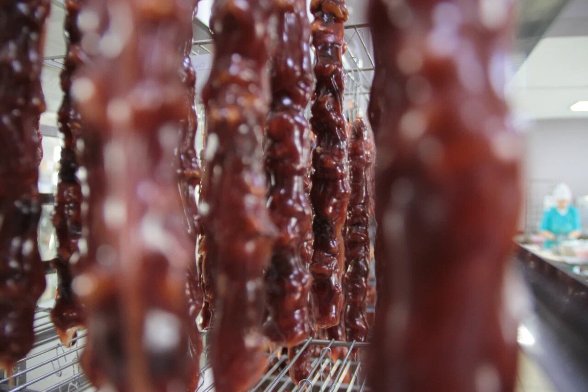 Кадр с производства.