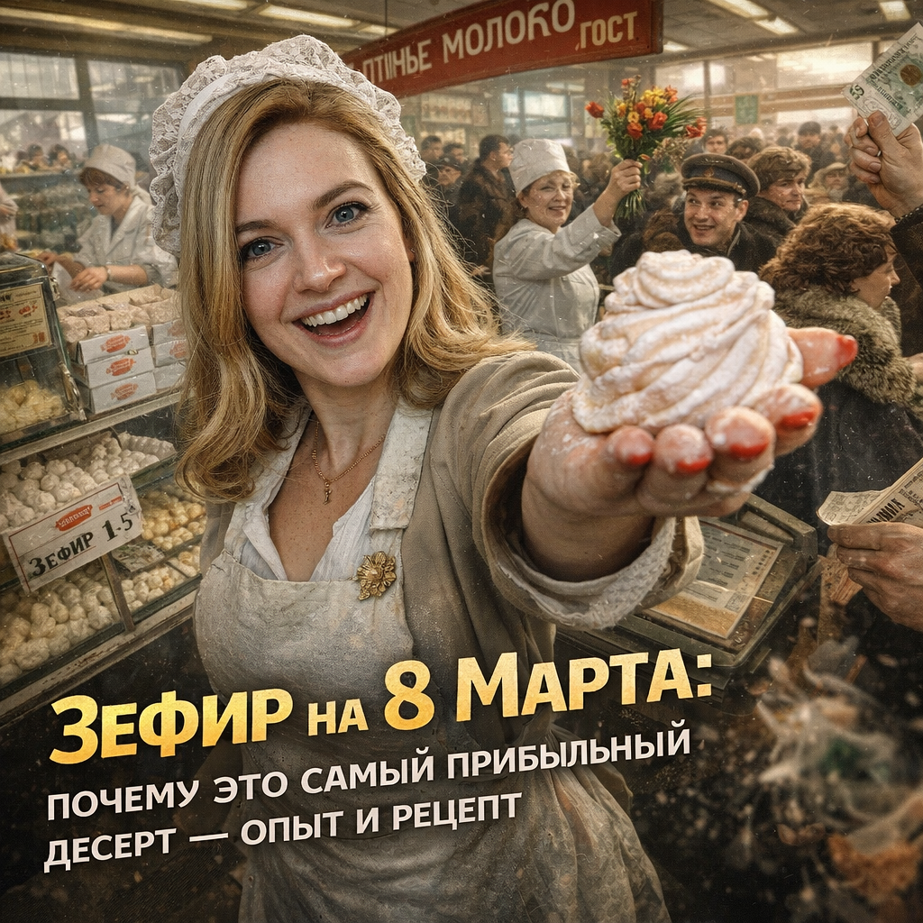    Нежный зефир ручной работы как идеальный подарок и прибыльный десерт к 8 Марта. admin