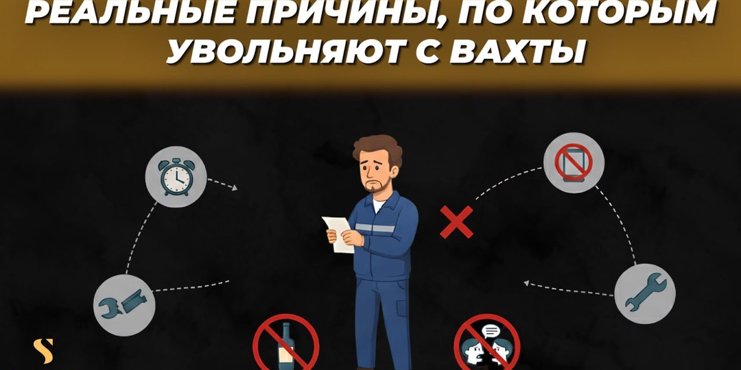 Реальные причины, по которым увольняют с вахты