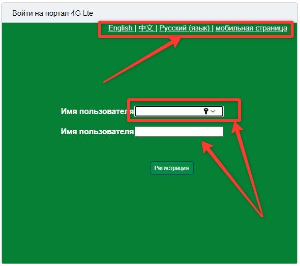 В появившемся окне вводим имя два раза, по умолчанию это admin - admin. И кликаем регистрация.