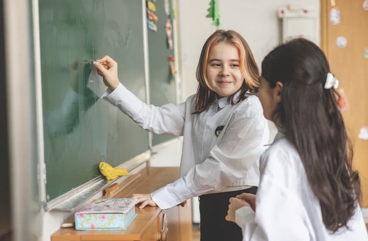 Москва. Средняя школа