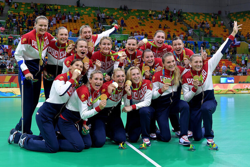     Олимпийская женская сборная России Рио-2016. Фото: Федерация гандбола России