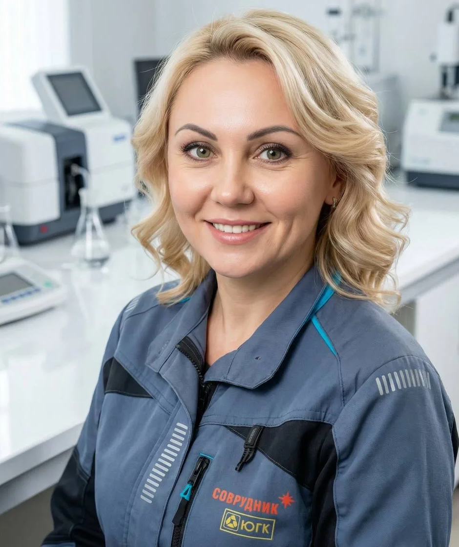 Олеся Сахипкарымова, инженер пробирно-аналитической лаборатории