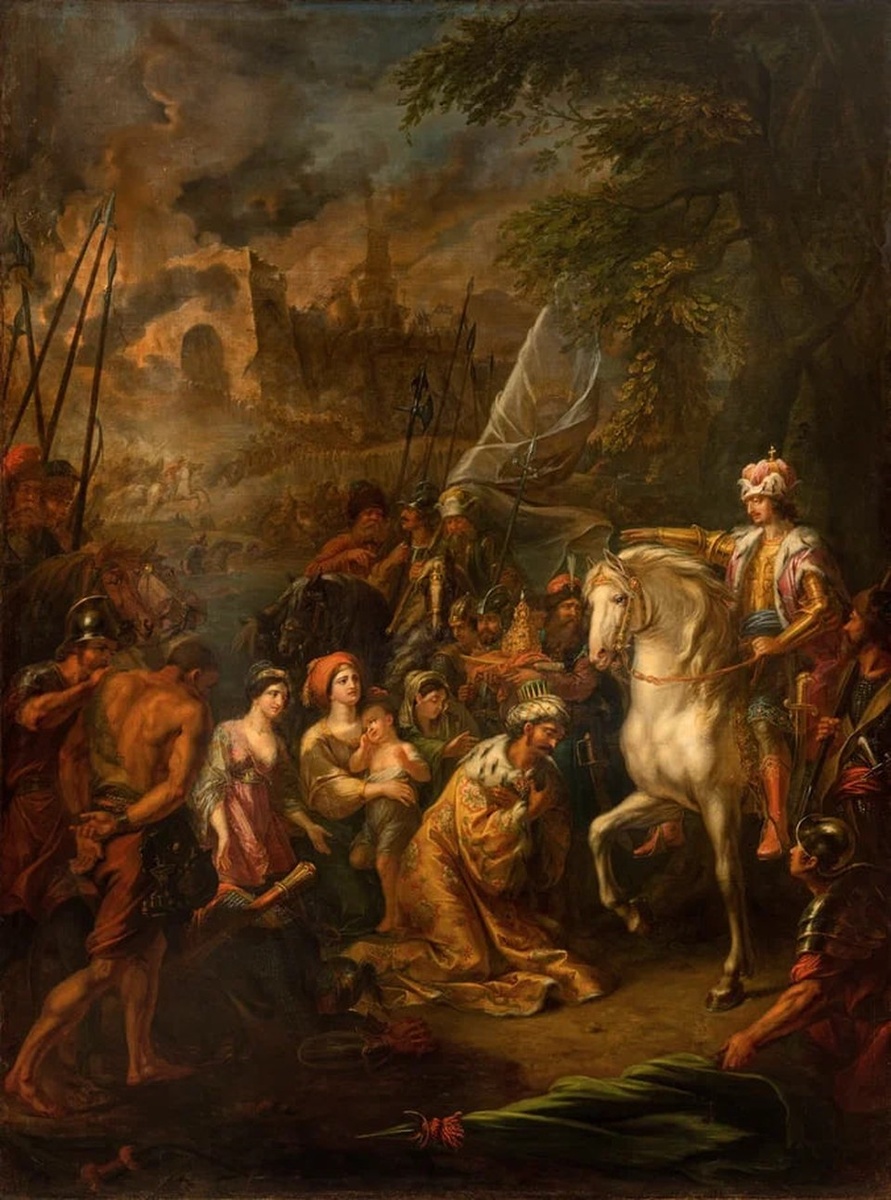    Началась реставрация "Взятия Казани". Фото: Русский музей.