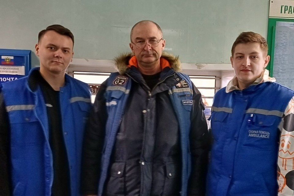    Оба медика работают на скорой совсем недолго – чуть больше года. Фото: Минздрав Рязанской области.