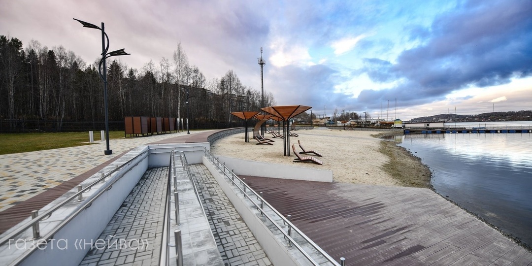 Новоуральский пляж готовится к сезону