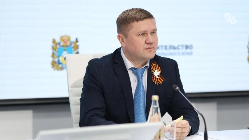    Министр сельского хозяйства Ставропольского края Константин Ишков Фото: Дмитрий Ахмадуллин / / ИА «Победа26»