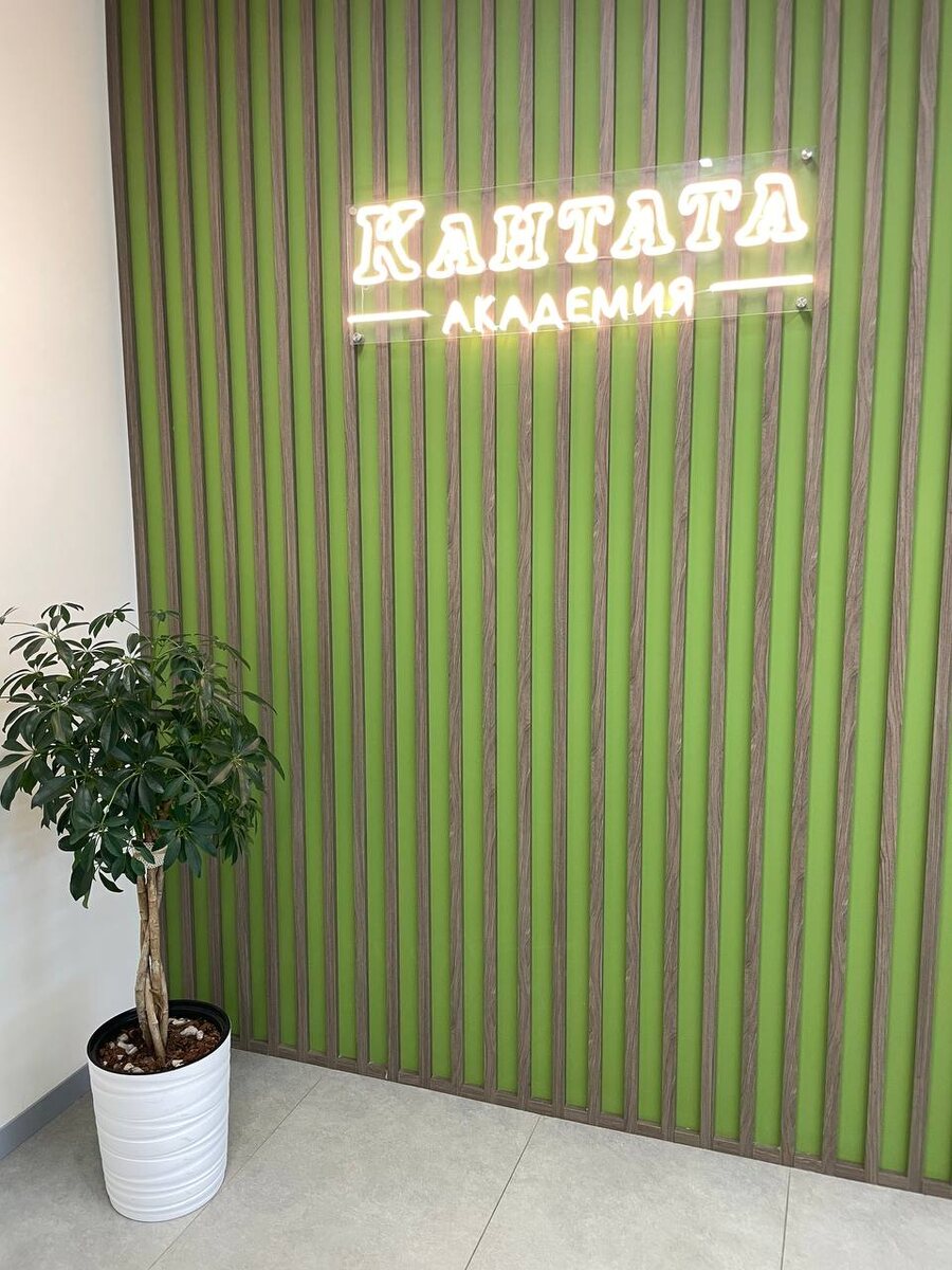 Входная зона в офис Академии Кантата