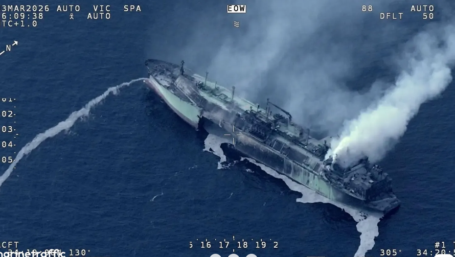    3 марта ВСУ атаковали российский газовоз Автор фото: Marinetraffic