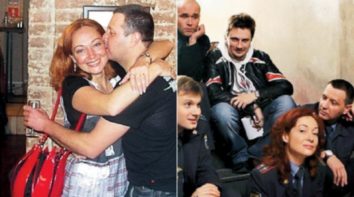 С Викторией Тарасовой и коллегами из "Глухаря"