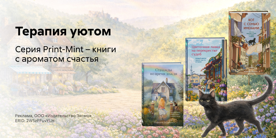 «Print Mint. Книги с ароматом счастья»: уютные истории о переменах, надежде и маленьких чудесах