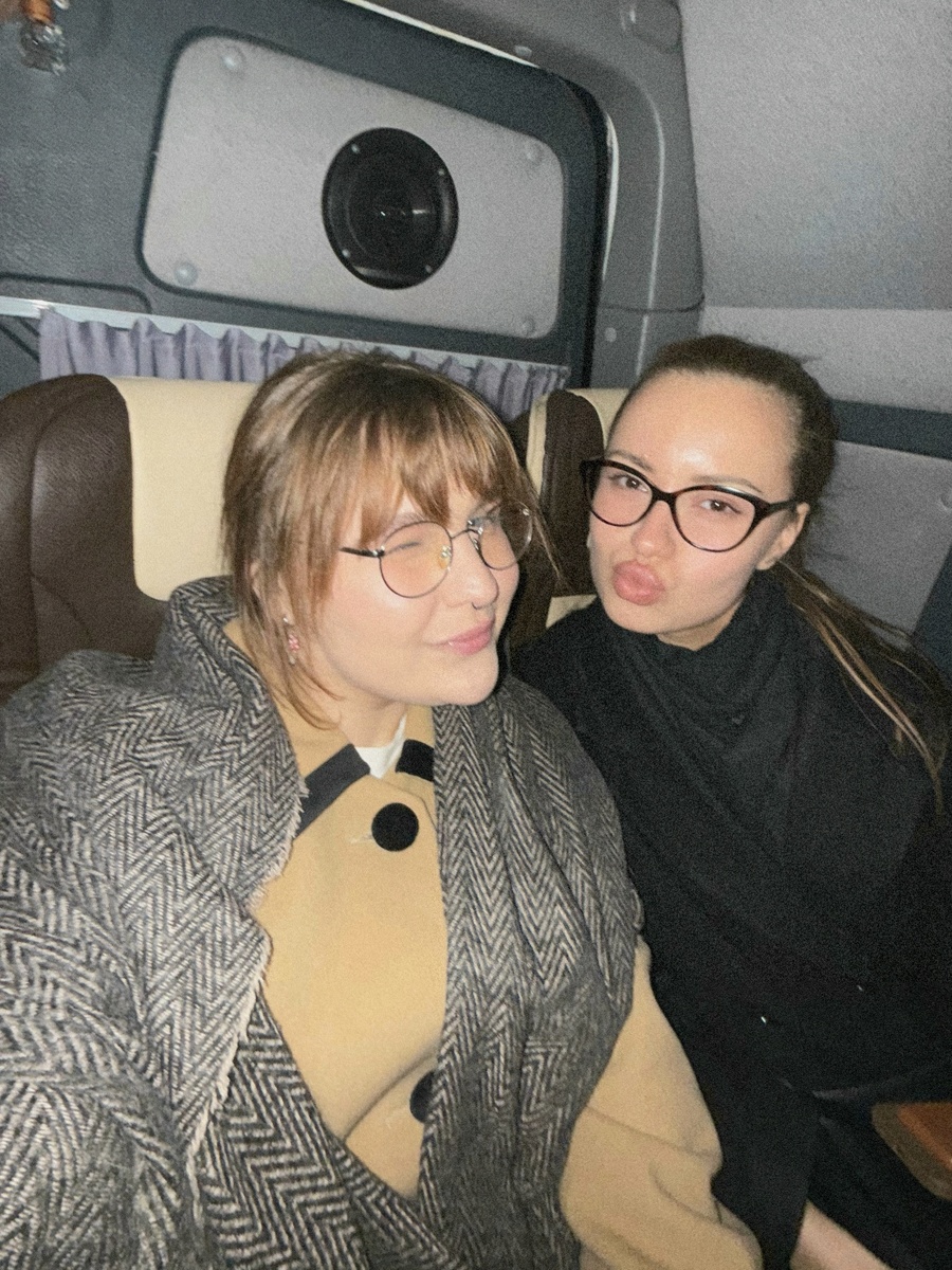 Поездка на микроавтобусе до пивоварни :)