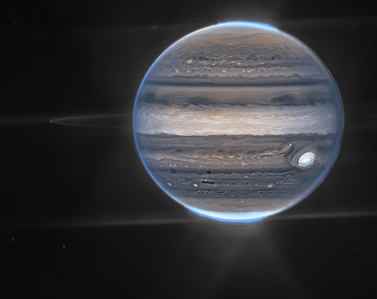 Юпитер в инфракрасном диапазоне: NASA 