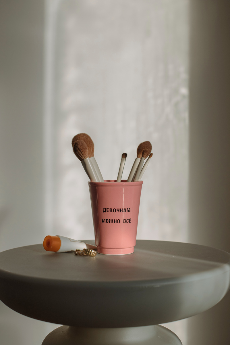 Стакан кофейный Девочкам розовый 460 мл