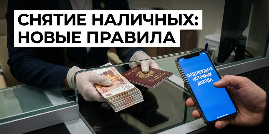 Снятие наличных в кассе банка в 2026 году: какие документы теперь потребуют и как избежать блокировки счета