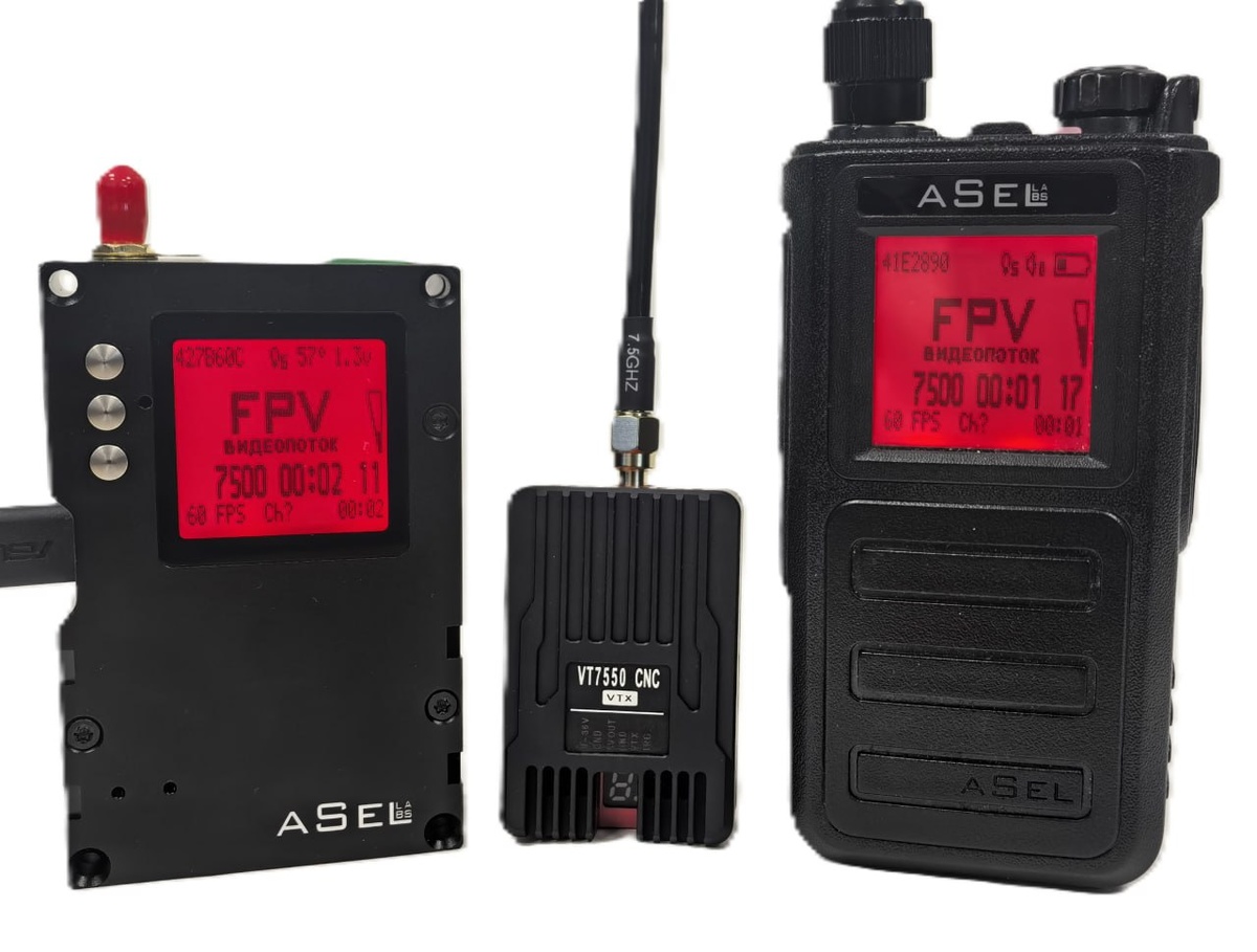 Диапазон сканирования детекторов aSel Labs H231 и H233 расширен с  7210 до 7500 МГц, 