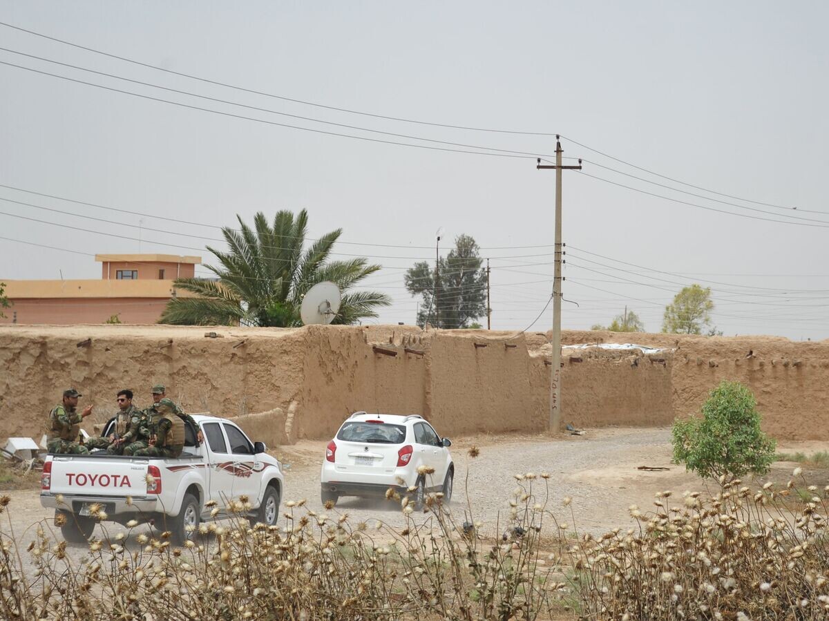    Бойцы Рабочей партии Курдистана в одном из своих лагерей в горах Кандиль на севере Ирака | © РИА Новости