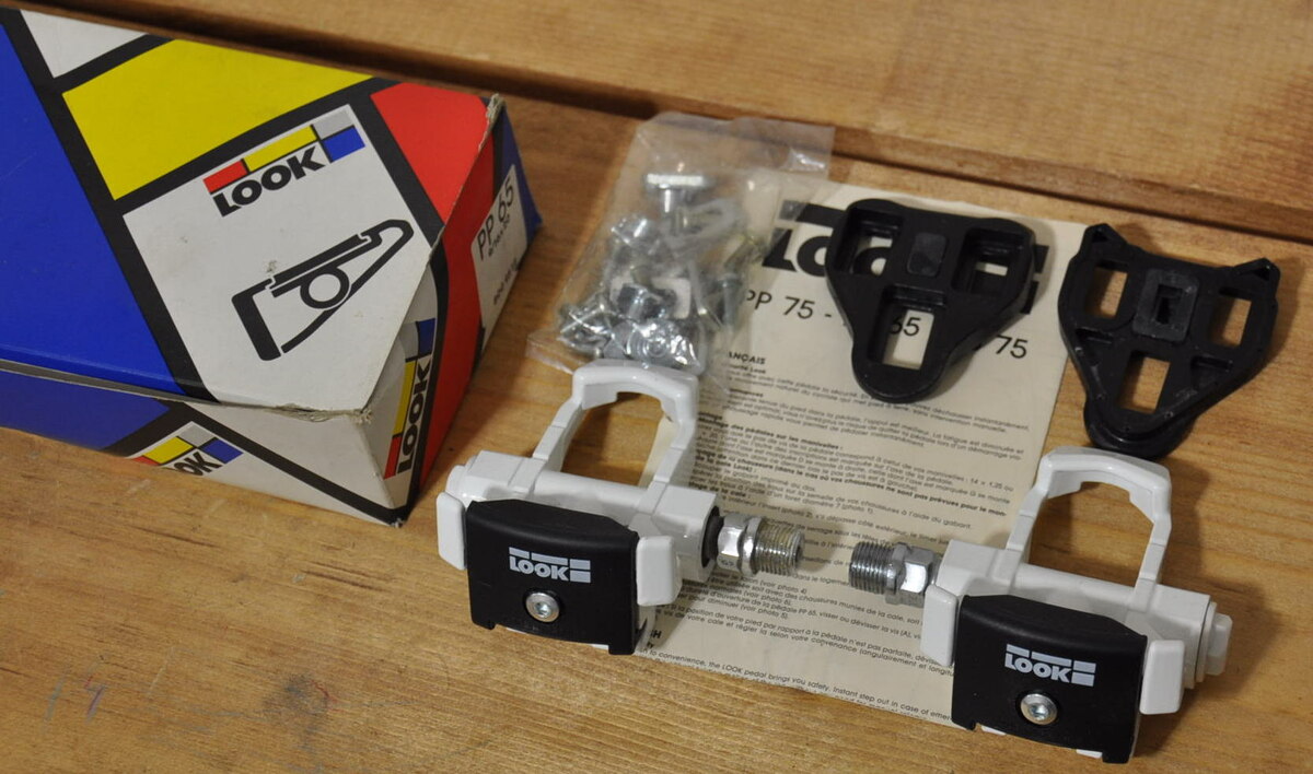 Первые “настоящие” контактные педали Look PP-65