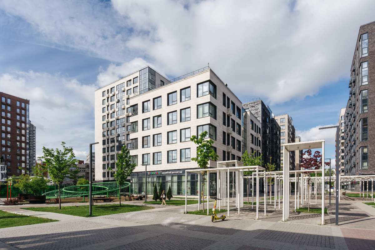 Фото готового комплекса Резиданция Архитекторов