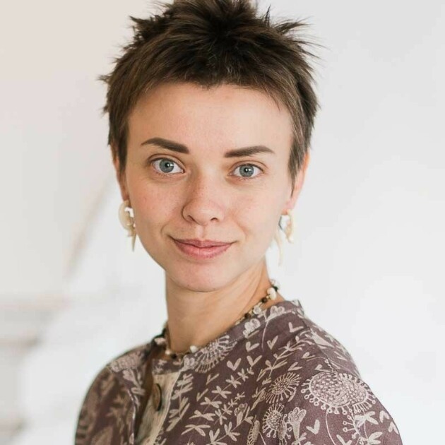 Ольга Круглова в образе вдохновляющей музы