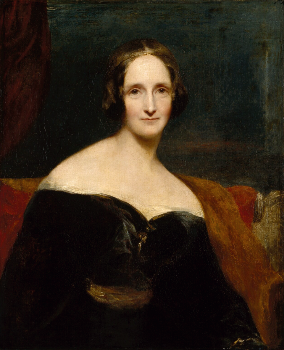    Портрет Шелли, написанный Ричардом Ротвелом, 1839 год